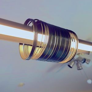 Unique metal slinky good for playing with